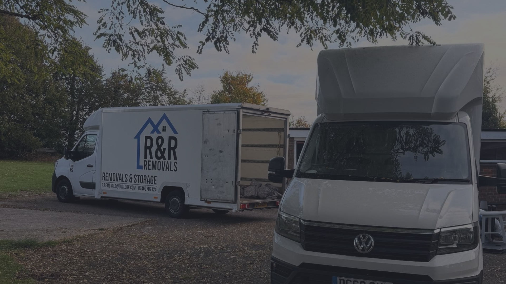 2 R & R Removals Royston vans